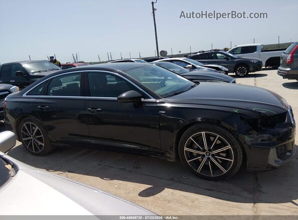 WAUL2BF24RN064454 2024 AUDI A6 Black Սալոնի 360 աստիճան տեսք