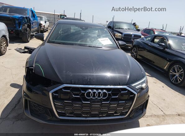 WAUL2BF24RN064454 2024 AUDI A6 Black Սալոնի հետևի տեսք