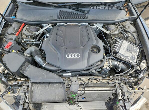 WAUL2BF25RN050112 2024 AUDI A6 Black Widok wnętrza z tyłu