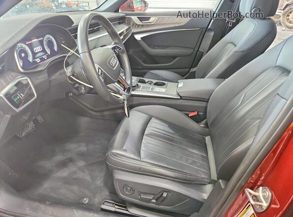 WAUL2BF25RN062731 2024 AUDI A6 Maroon Вид салону спереду
