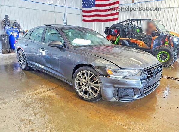 WAUL2BF28PN009552 2023 AUDI A6 Gray Առջևի աջ