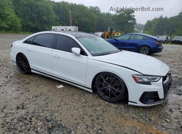 WAULDAF83PN002050 2023 AUDI A8 White წინა მარჯვენა