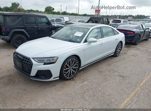 WAULDAF84PN009881 2023 AUDI A8 White Przód lewy
