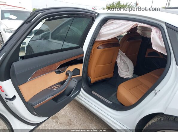 WAULDAF84PN009881 2023 AUDI A8 White Widok naklejki z numerem VIN
