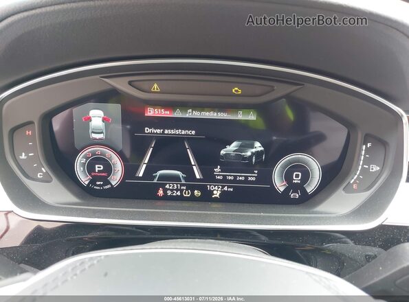 WAULDAF84PN009881 2023 AUDI A8 White Widok tylnych siedzeń