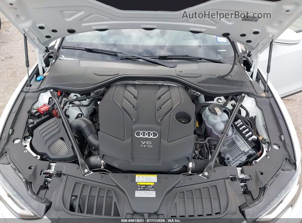 WAULDAF84PN009881 2023 AUDI A8 White Widok z tyłu