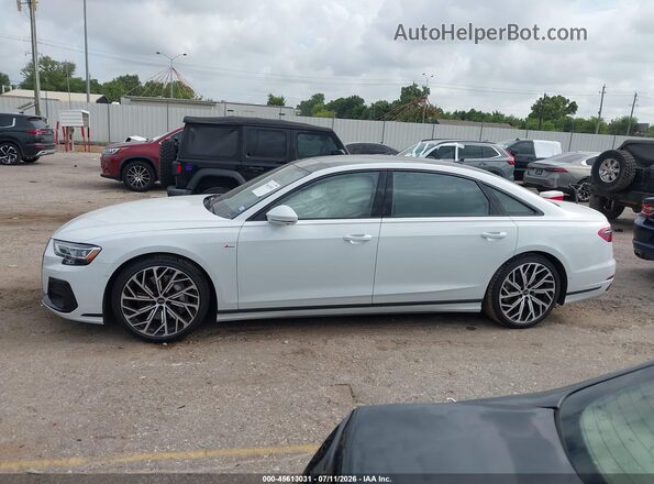 WAULDAF84PN009881 2023 AUDI A8 White Widok wnętrza 360 stopni