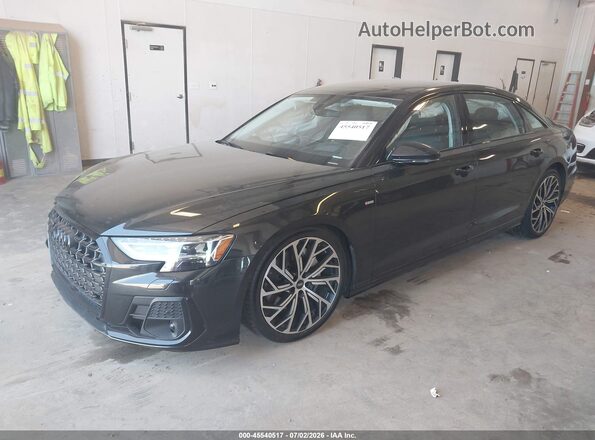 WAULDAF88PN014596 2023 AUDI A8 Черный Передняя левая четверть