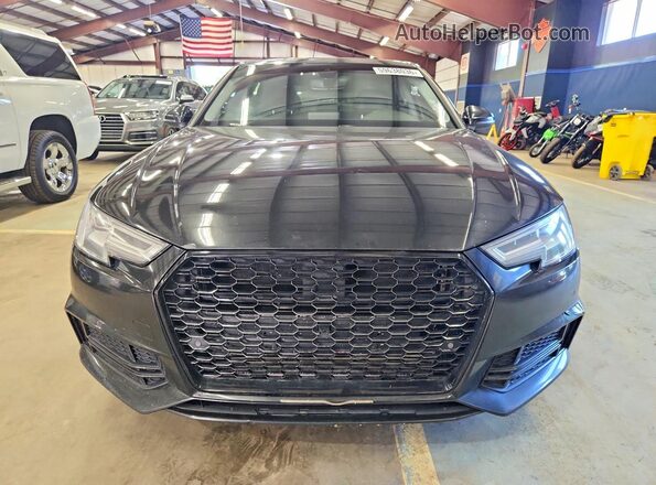 WAULMAF40JA043327 2018 AUDI A4 Black წინა ხედი