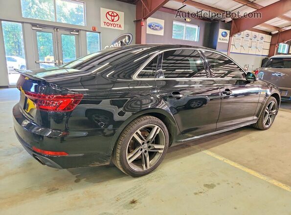 WAULMAF40JA043327 2018 AUDI A4 Black უკანა მარჯვენა