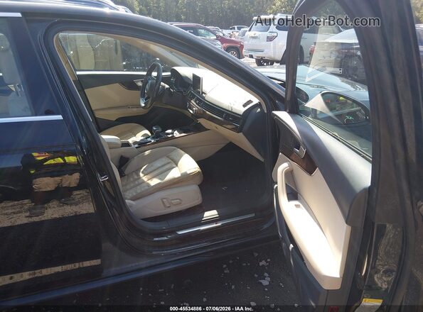 WAULMAF40JA199741 2018 AUDI A4 Black Widok wnętrza z przodu