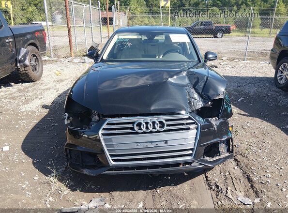 WAULMAF40JA199741 2018 AUDI A4 Black Widok wnętrza z tyłu