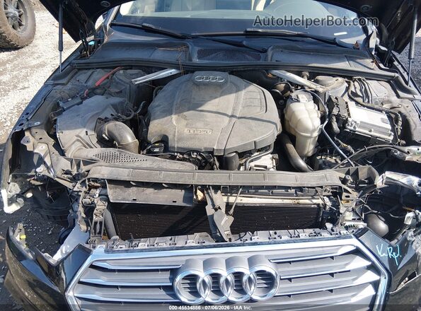 WAULMAF40JA199741 2018 AUDI A4 Black Widok z tyłu