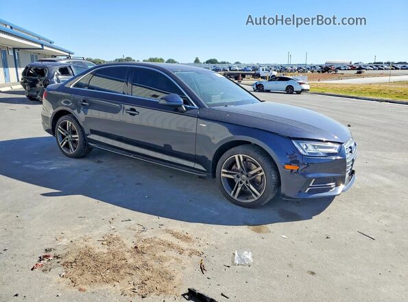 WAULMAF40JN011311 2018 AUDI A4 Blue Առջևի աջ