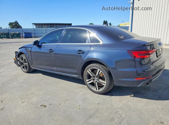 WAULMAF40JN011311 2018 AUDI A4 Blue Հետևի ձախ