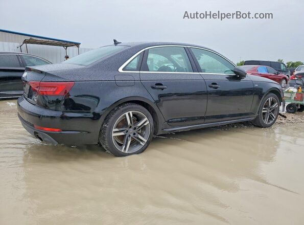 WAULMAF41JA092732 2018 AUDI A4 Black Tył prawy