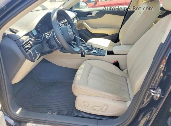 WAULMAF42JN009043 2018 AUDI A4 Blue Սալոնի դիմացի տեսք