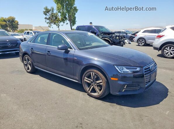 WAULMAF42JN009043 2018 AUDI A4 Blue Առջևի աջ