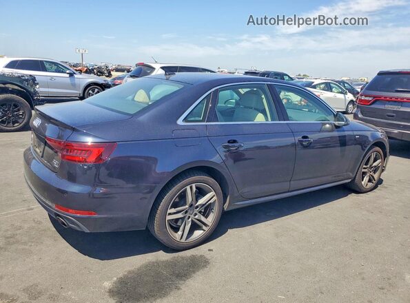 WAULMAF42JN009043 2018 AUDI A4 Blue Հետևի աջ