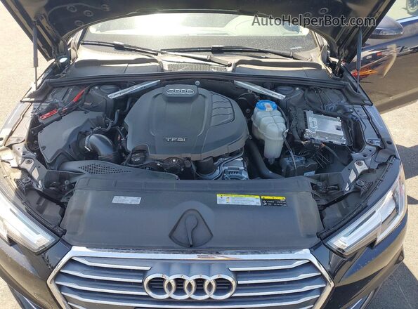 WAULMAF42JN009043 2018 AUDI A4 Blue Սալոնի հետևի տեսք