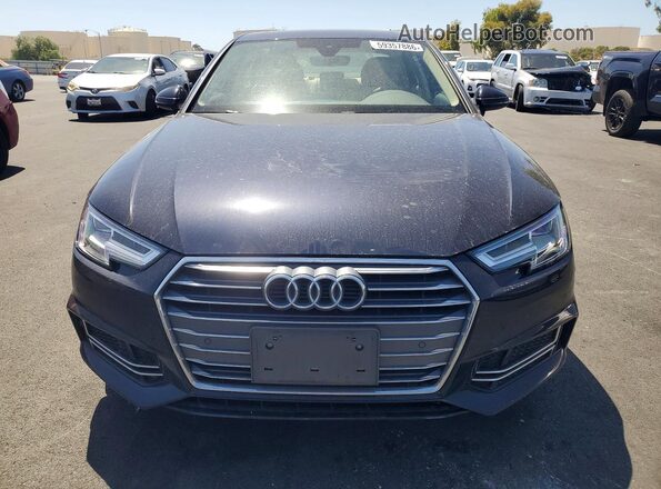 WAULMAF42JN009043 2018 AUDI A4 Blue Դիմացի տեսք