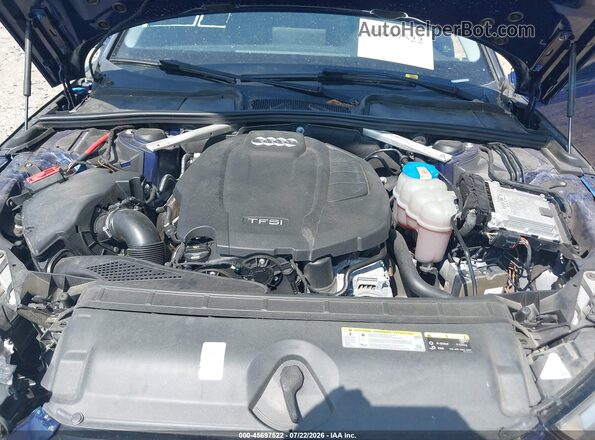 WAULMAF44JA219344 2018 AUDI A4 Blue Вид ззаду