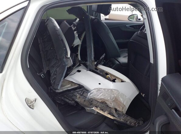 WAULMAF45JA007553 2018 AUDI A4 Белый Вид наклейки с VIN-кодом