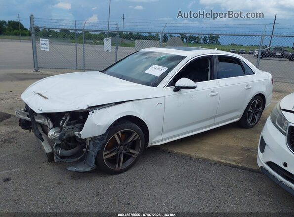 WAULMAF45JA007553 2018 AUDI A4 Белый Вид задней части салона