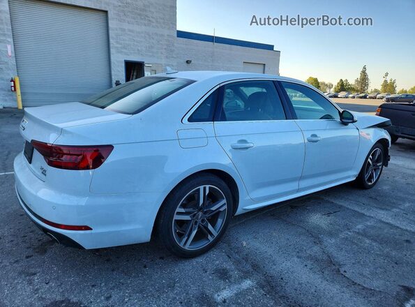 WAULMAF46JN004573 2018 AUDI A4 White Հետևի աջ