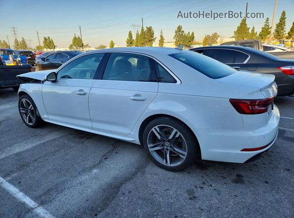 WAULMAF46JN004573 2018 AUDI A4 White Հետևի ձախ