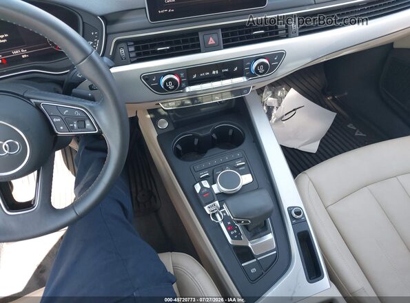WAULMAF48JA217614 2018 AUDI A4 White Dashboard view