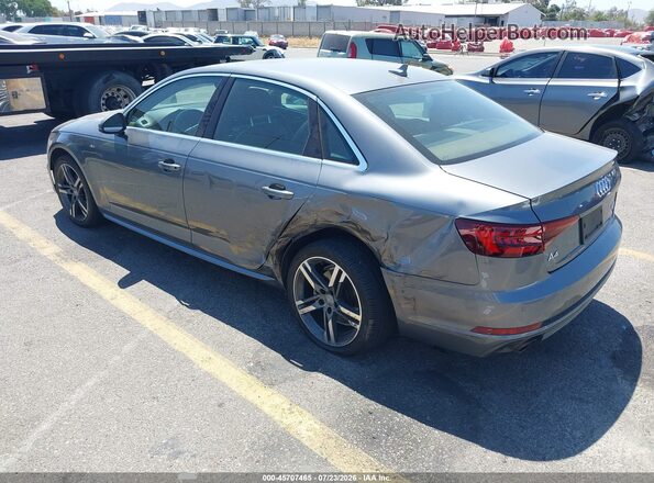 WAULMAF49JA215211 2018 AUDI A4 Gray უკანა მარცხენა