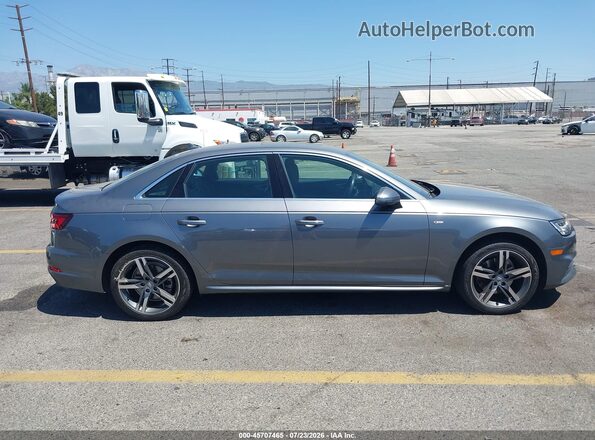 WAULMAF49JA215211 2018 AUDI A4 Gray ხელსაწყოთა პანელის ხედი
