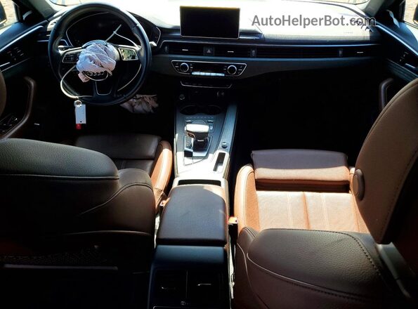 WAULMAF4XJA233085 2018 AUDI A4 Charcoal Widok deski rozdzielczej