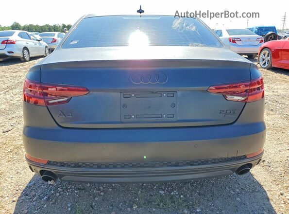 WAULMAF4XJA233085 2018 AUDI A4 Charcoal Widok z tyłu