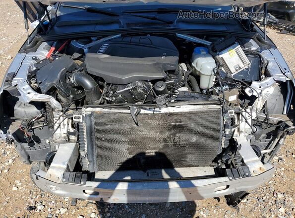 WAULMAF4XJA233085 2018 AUDI A4 Charcoal Widok wnętrza z tyłu