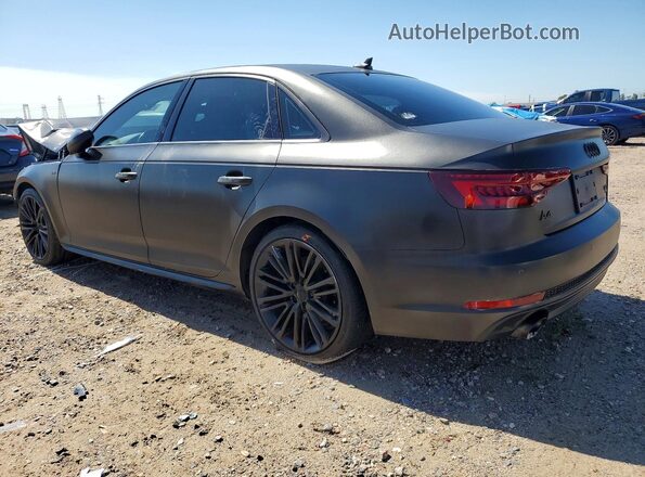 WAULMAF4XJA233085 2018 AUDI A4 Charcoal Tył lewy