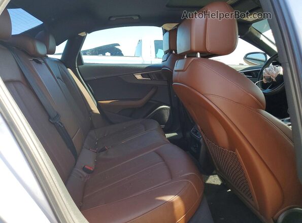 WAULMAF4XJA233085 2018 AUDI A4 Charcoal Widok tylnych siedzeń
