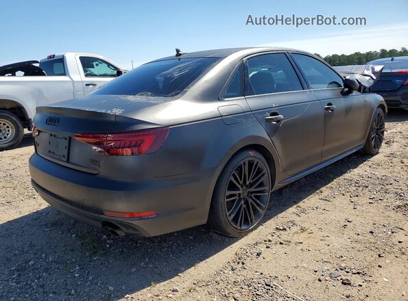 WAULMAF4XJA233085 2018 AUDI A4 Charcoal Tył prawy