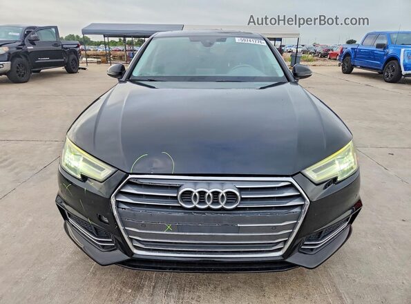 WAULNAF40HA003059 2017 AUDI A4 Black Front view