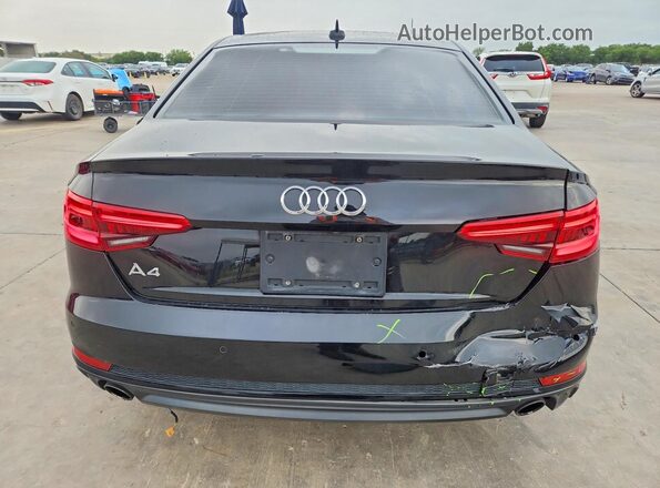 WAULNAF40HA003059 2017 AUDI A4 Black Rear view