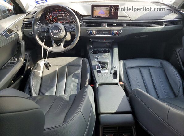 WAULNAF42HN028151 2017 AUDI A4 Silver Vista del salpicadero
