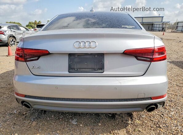 WAULNAF42HN028151 2017 AUDI A4 Silver Vista trasera