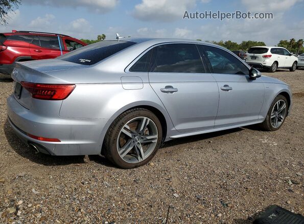 WAULNAF42HN028151 2017 AUDI A4 Silver Trasero derecho