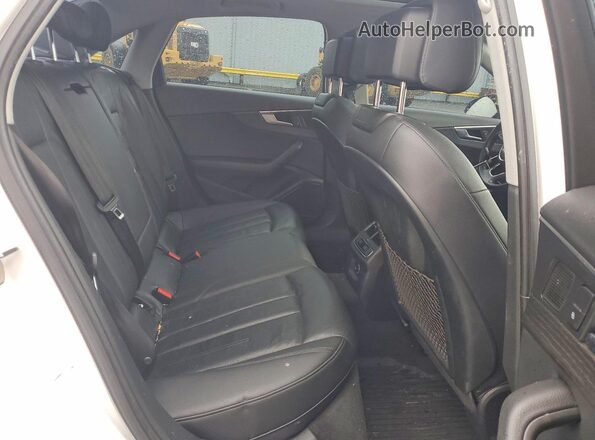 WAULNAF43HN057965 2017 AUDI A4 Белый Вид задних сидений
