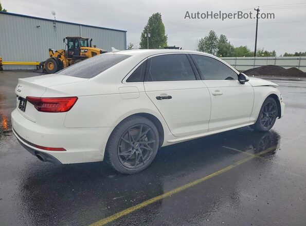 WAULNAF43HN057965 2017 AUDI A4 Белый Задняя правая четверть