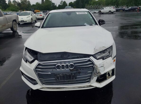 WAULNAF43HN057965 2017 AUDI A4 Белый Вид спереди