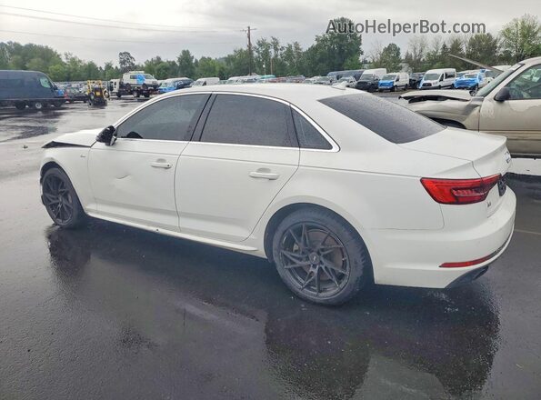 WAULNAF43HN057965 2017 AUDI A4 Белый Задняя левая четверть