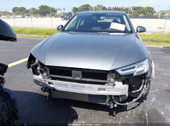WAULNAF46HN008260 2017 AUDI A4 Серый Вид задней части салона