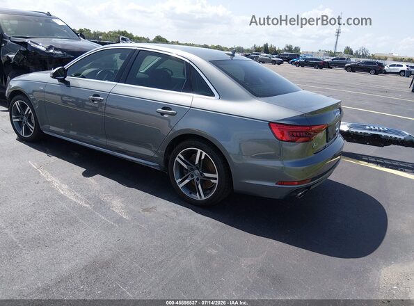 WAULNAF46HN008260 2017 AUDI A4 Серый Задняя левая четверть